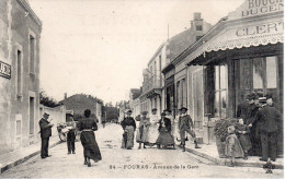 17...CHARENTE MARITIME.....FOURAS ...AVENUE DE LA GARE - Fouras-les-Bains