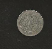 Belgique - LEOPOLD I - 10 Centimes 1861 - 10 Cents