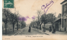 ( CPA 78 )  LE PERRAY  /  Avenue De La Gare - - Le Perray En Yvelines
