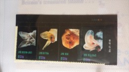 USA 2002 BATS MINT SET MNH - Fledermäuse