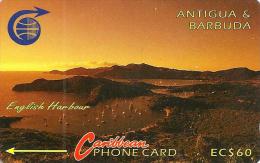 ANTIGUA & BARBUDA $60 ENGLISH HARBOUR ANT-5BA CODE: 5CATB OLD C & W LOGO READ DESCRIPTION !! - Antigua E Barbuda