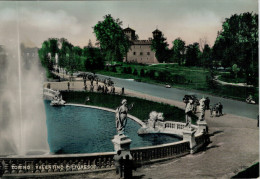 TORINO  VALENTINO  PITTORESCO  ACQUARELLATA   (VIAGGIATA) - Parken & Tuinen