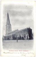 The Parish Church, Market Harborough - Postmark 1903 - Autres & Non Classés