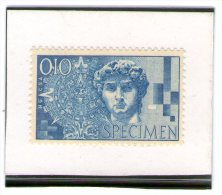 SUISSE: SPECIMEN - DAVID - Abarten