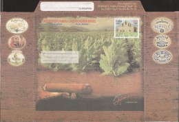 E)2002 CARIBBEAN, AGRICULTURE, VI INTERNATIONAL CIGAR FESTIVAL, SIMON BOLIVAR, AIR MAIL,  AEROGRAMME, XF - Unused Stamps