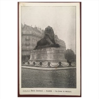 Paris  Le Lion De Belfort  Collection Petit Journal - Standbeelden