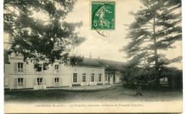 CPA 94 MANDRES LA FRAIZIERE ANCIENNE RESIDENCE DE FRANCOIS COPPEE 1910 - Mandres Les Roses