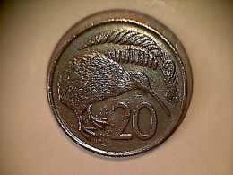 New Zealand 20 Cents 1975 - Nueva Zelanda