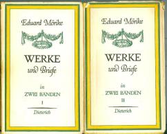 Buch: Eduard Mörike: Werke Und Briefe In Zwei Bänden Dieterich - Verlag 1957 - Autori Tedeschi