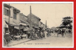 ASIE  - VIËT-NAM -- TONKIN --  Rue De La Soie à Hanoi - Viêt-Nam