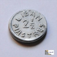 Libano - 2 1/2 Piastres - 1941 - Liban