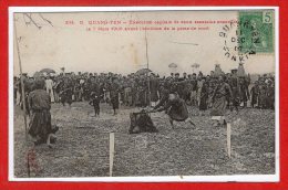 ASIE  - VIËT-NAM -- QUANG - YEN --  Exécution Capitale  De Deux Assassins Anamites Le 7 Mars 1905 - Viêt-Nam