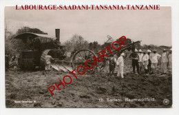 SAADANI-Labourage-Baumwolle-Coton-Agriculture-Deutsche OSTAFRIKA-D.O.A.Serie III/12-TANSANIA-Nicht Gelaufen-MILITARIA- - Ehemalige Dt. Kolonien