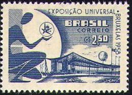 BRAZIL # 863   Brussels  World's Fair  1958 - Neufs