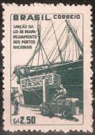 BRAZIL # 892  -  NATIONAL PORTS  - 1959 - Unused Stamps