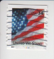 Verenigde Staten(United States) Rolzegel Met Plaatnummer Michel-nr 3508 I BC Plaatnummer 2222 - Rollenmarken (Plattennummern)
