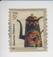 Verenigde Staten(United States) Rolzegel Met Plaatnummer Michel-nr 3580 Plaatnummer S1111111 - Rollenmarken (Plattennummern)