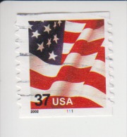 Verenigde Staten(United States) Rolzegel Met Plaatnummer Michel-nr 3595 I BC Plaatnummer 1111 - Ruedecillas (Números De Placas)