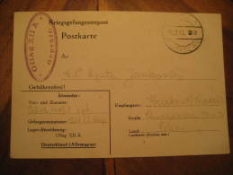 Kriegsgefangenenpost 1940 To Krakow POW Prisoner Of War Militar Card Poland Germany Occupation - Campo Di Prigionieri