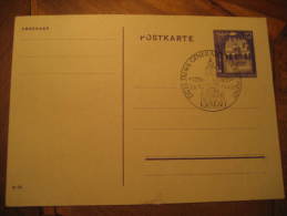 Krakow 1942 Cancel Postal Stationery Card + 2 Hitler Stamp General Government Poland Germany Occupation - General Government
