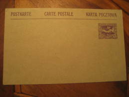 Commission De Gouvernement Haute SILESIE Upper Silesia Postal Stationery Card Poland - Schlesien