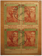 GB UK Polish Forces 1943 Paratroopers Parachute Parachutistes 4 Field Post Letter Seal Poster Stamp Label Vignette PO... - Viñetas De La Liberación