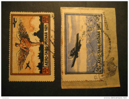 Poznan 1921 Aero-Targ Poland Michel 1/2 Cancel Used Air Airplane Plane Poster Stamp Label Vignette Cinderella - Zonder Classificatie