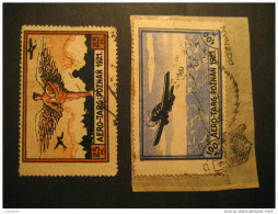 Poznan 1921 Aero-Targ Poland Michel 1/2 Cancel Used Air Airplane Plane Poster Stamp Label Vignette Cinderella - Unclassified