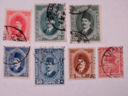 ÉGYPTE / EGYPT  1923-37   LOT# 3 - Used Stamps