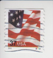 Verenigde Staten(United States) Rolzegel Met Plaatnummer Michel-nr 3595 II BO Yd Plaatnummer S2222 - Rollenmarken (Plattennummern)