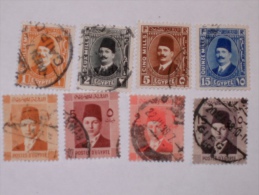 ÉGYPTE / EGYPT  1923-37   LOT# 5 - Used Stamps