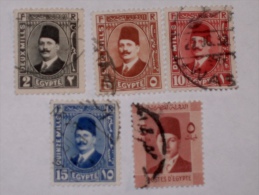 ÉGYPTE / EGYPT  1923-37   LOT# 6 - Usados