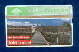 UNITED KINGDOM: BTO-018 "Schloss Sanssouci" CN:302E Unused - BT Edición Extranjera