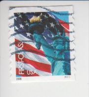 Verenigde Staten(United States) Rolzegel Met Plaatnummer Michel-nr  4017 II BG Plaatnummer P1111 - Ruedecillas (Números De Placas)