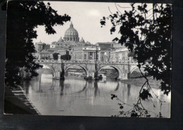 N2078 ROMA, PONTE S. ANGELO E CUPOLA DI SAN PIETRO - PONT, BRIDGE, BRUCKE - VIAGGIATA 1967 - Pontes