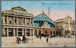 1471 - Senza Spese Di Spedizione - Cartolina Antiche - Rom Roma Stazione Piazza Del Cinquecento 1927 - Transportes