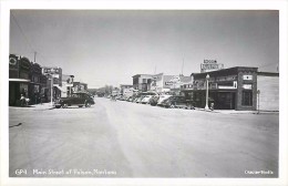 264199-Montana, Polson, RPPC, Main Street, Business Section, 40s Cars, Glacier Studio No GP-1 - Other & Unclassified