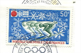 Nouvelle Calédonie 1972 - Poste Aérienne YT 126 (o) Sur Fragment - Usati