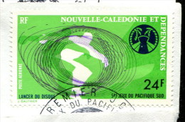 Nouvelle Calédonie 1975 - Poste Aérienne YT 167 (o) Sur Fragment - Gebruikt