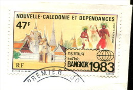 Nouvelle Calédonie 1983 - Poste Aérienne YT 232 (o) Sur Fragment - Usati