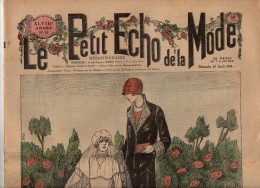 987 I ) Lot De 3 Revues - LE PETIT ECHO DE LA MODE - No 14-16-18 - Bücherpakete