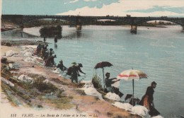 VICHY (Allier) - Les Bords De L'Allier Et Le Pont - Colorisée - Vichy