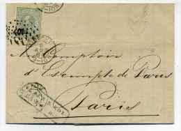 Lettre D' ULTRECH Pour PARIS / 6 Aout 1883 - Covers & Documents