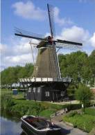 VROUWENPAROCHIE - FROUBUORREN (Friesland) - Molen/moulin - Schitterende Opname Van De Vrouwbuurtstermolen. Nieuw! - Otros & Sin Clasificación