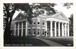 264281-Hawaii, Honolulu, RPPC, Mission Memorial Hall, Photo No W165 - Honolulu