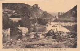 GARGILESSE (Indre ) - Ruines De L'ancien Pont Sur La Creuse Et Le Pont Noir - SEPIA - Autres & Non Classés