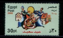 EGYPT / 2008 / MUSIC / FOLKLOR / Celebrations /  MNH / VF . - Nuevos