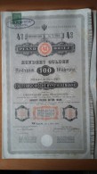 4001g: Österreichische Hypothekenbank Pfandbrief 100 Gulden 1886 (mit 17 Talons) - G - I
