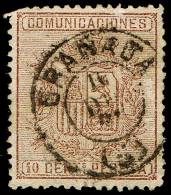 GRANADA - EDI O 153 -  MAT. FECH. "GRANADA - Used Stamps