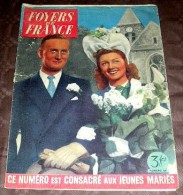 FOYERS DE FRANCE. 1943. 028.  JEUNES MARIES - Mode